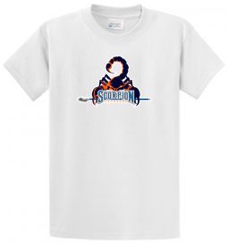Scorpion Logo Cotton T-Shirt, White